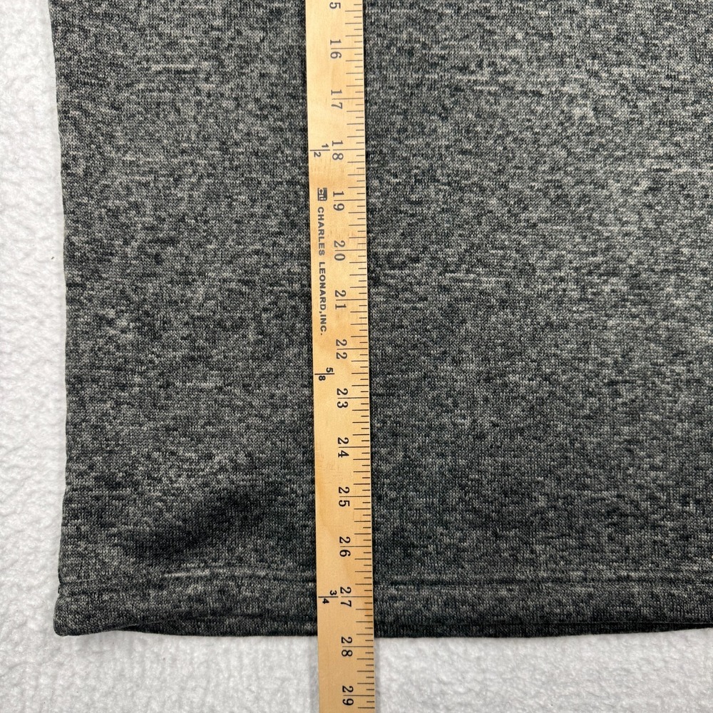 Eddie Bauer Gray Marled 1/4 Zip Fleece Pullover Sweater Casual Men's Size M - Picture 8 of 10